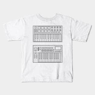 Mini Synthesizer Kids T-Shirt